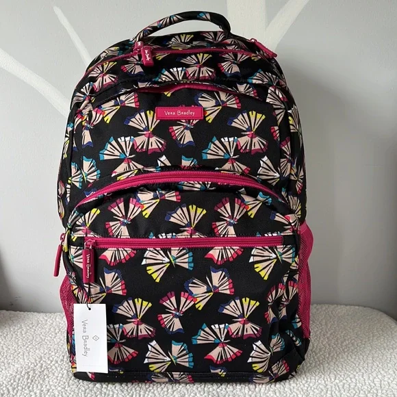 FREE 🎁 w/ Vera Bradley Lighten Up Essential Large Backpack Art Butterflies - Picture 3 of 13